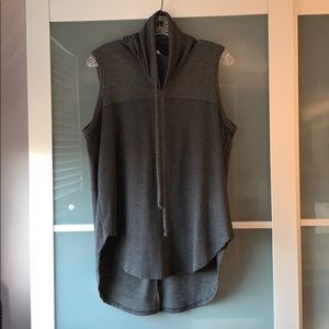 Lazy Sundays Cowl Neck Top, Size L, EUC